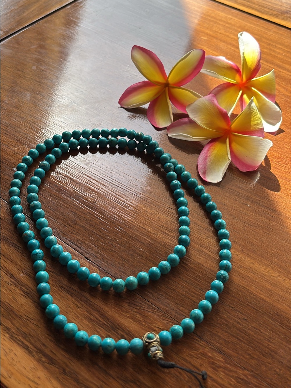 Support Nepali Artisans— Turquoise Beaded Necklace 💙